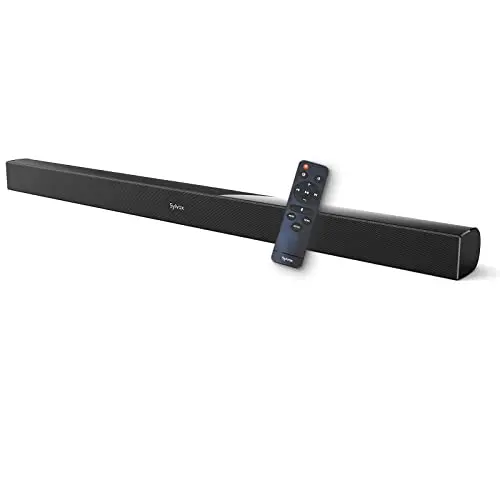 SYLVOX Elf S2 outdoor waterproof soundbar with wall mount