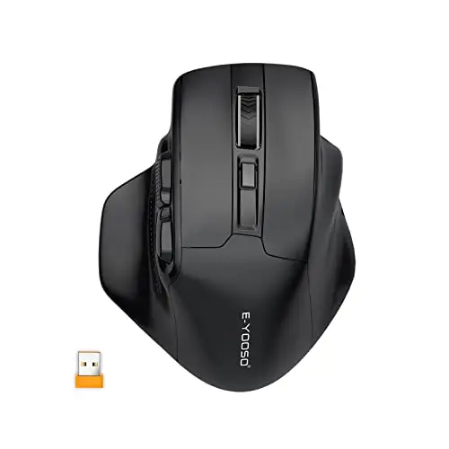 E-YOOSO large wireless ergonomic mouse designed specifically for big hands
