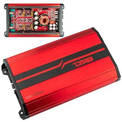 DS18 SXE-1200.4 Class A/B 4-channel car amplifier