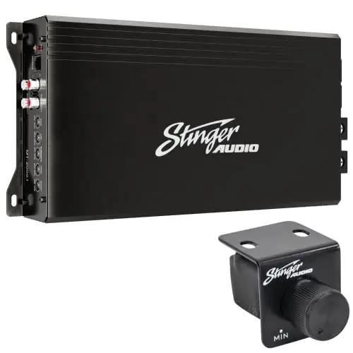 STINGER MT20001 car audio amplifier with remote control
