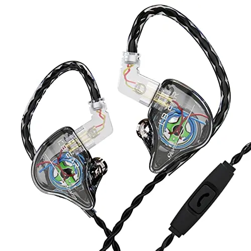 YINYOO KBEAR Storm in-ear monitor headphones in storm black