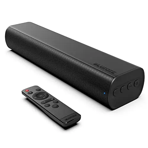 Bluedee compact soundbar with bass boost