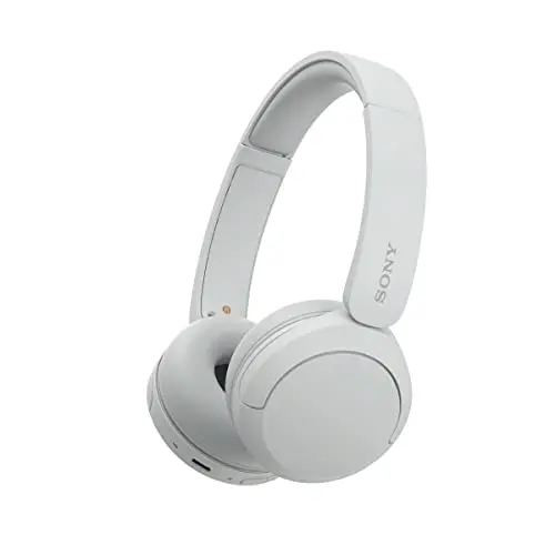 Sony WH-CH520 wireless on-ear headphones in white
