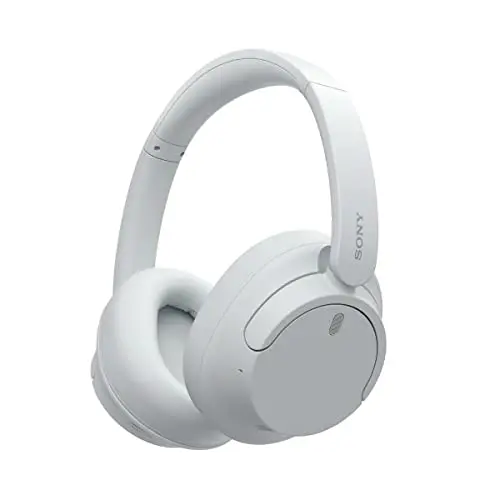 Sony WH-CH720N noise cancelling wireless headphones in white