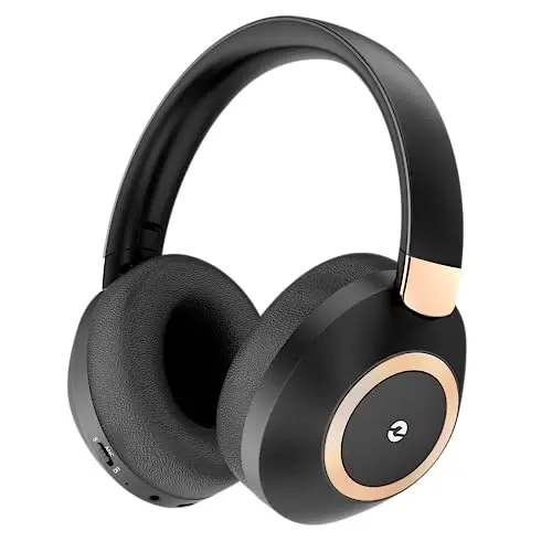 Raycon The Everyday wireless Bluetooth over-ear headphones in black