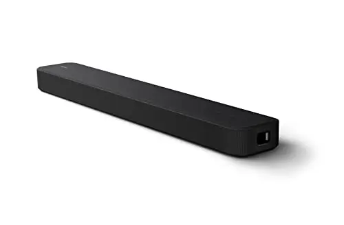 Sony HT-S2000 compact soundbar with dual subwoofers and sleek design
