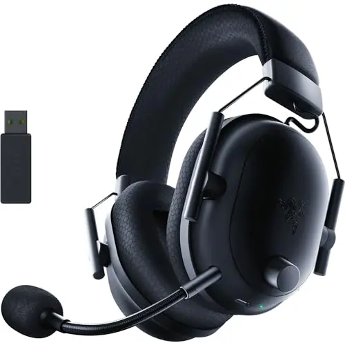 Razer BlackShark V2 Pro wireless gaming headset in black