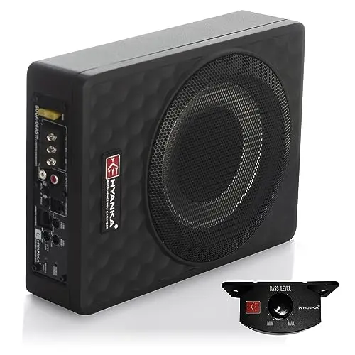 H YANKA 8-inch compact underseat car subwoofer