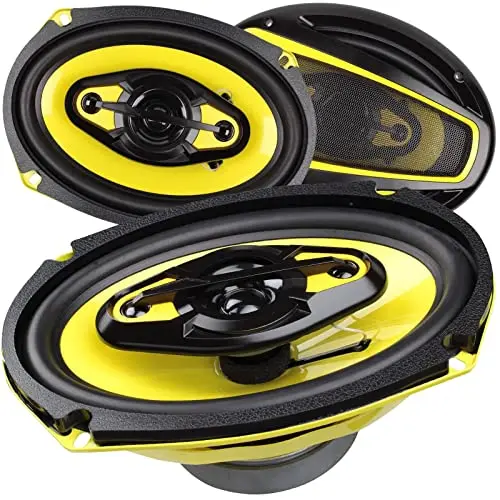 AUDIOTEK 1200W 6x9 car audio coaxial speakers