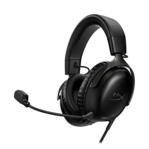 HyperX Cloud III wired gaming headset in black