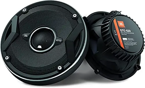 JBL GTO629 6.5 inch 2-way coaxial car speakers with carbon cones