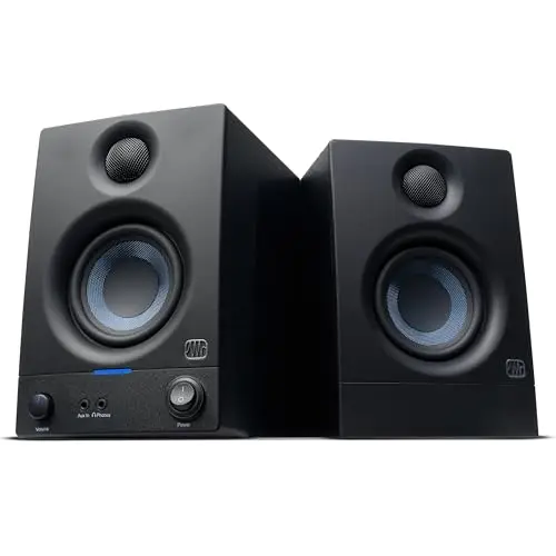 PreSonus Eris 3.5 studio monitor speakers for music production and video editing