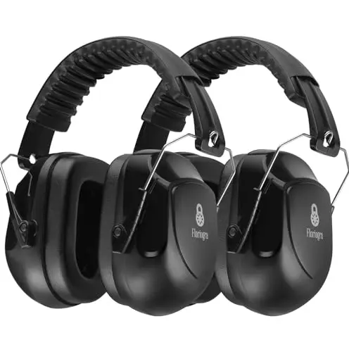 Floriogra 2-pack noise canceling headphones for shooting