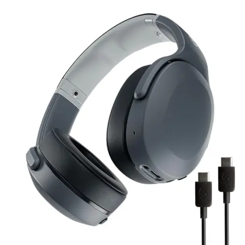 Skullcandy Crusher Evo Wireless over-ear headphones in chill grey