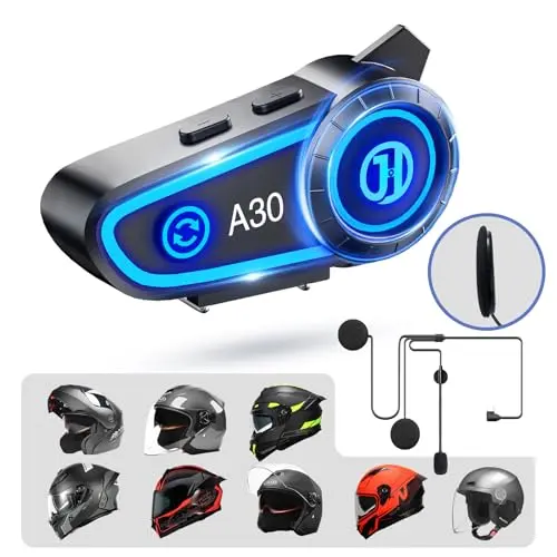 JZAQ A30 ultra-thin motorcycle helmet speakers