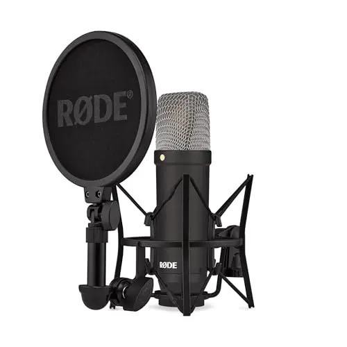RØDE NT1 Signature condenser microphone with shock mount