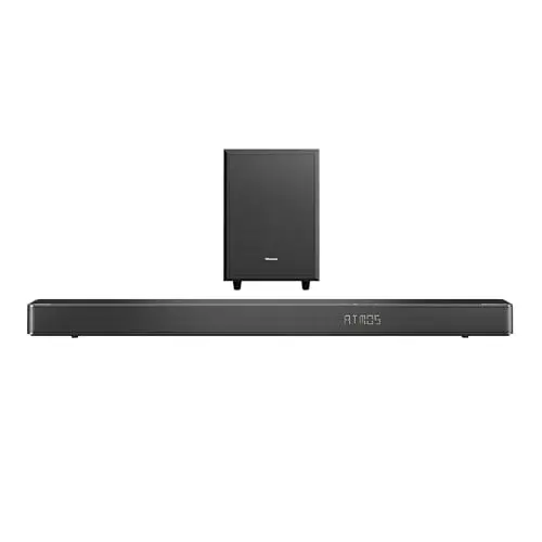 Hisense AX3120G 3.1.2 channel soundbar with wireless subwoofer