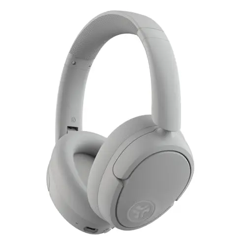 JLab JBuds Lux ANC wireless headphones in cloud white