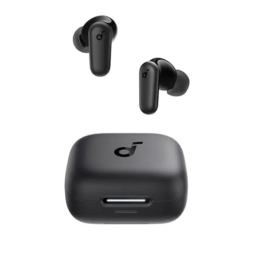 Soundcore P30i noise cancelling wireless earbuds with 2-in-1 charging case and phone stand
