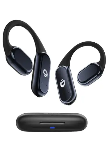 DEMICEA bone conduction open-ear headphones with charging case