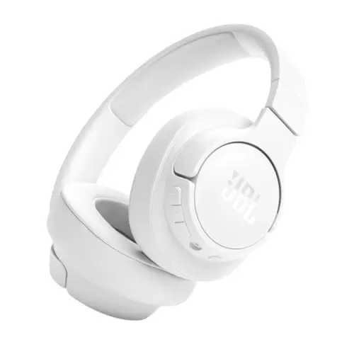 JBL Tune 720BT over-ear headphones with JBL Pure Bass sound for walking