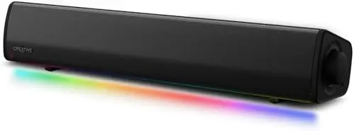 Creative Sound Blaster GS3 compact RGB gaming soundbar