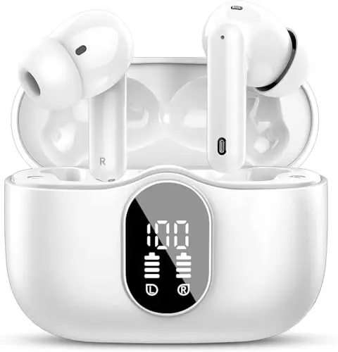 Btootos A90 wireless earbuds with LED display case