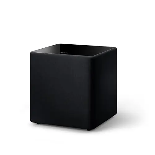 KEF Kube 12 MIE subwoofer in black finish