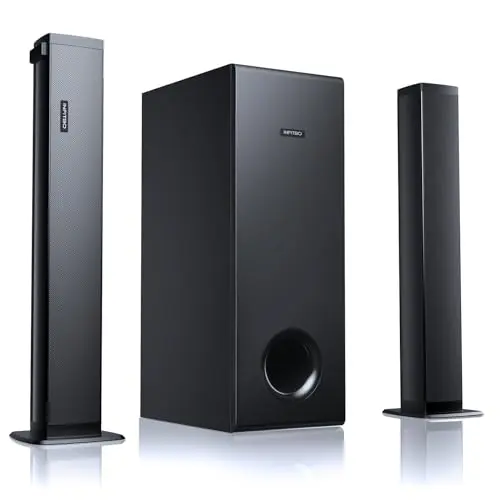 INFITBO soundbar with wired subwoofer for TV and computer use