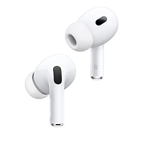 Apple AirPods Pro 2 wireless earbuds with charging case