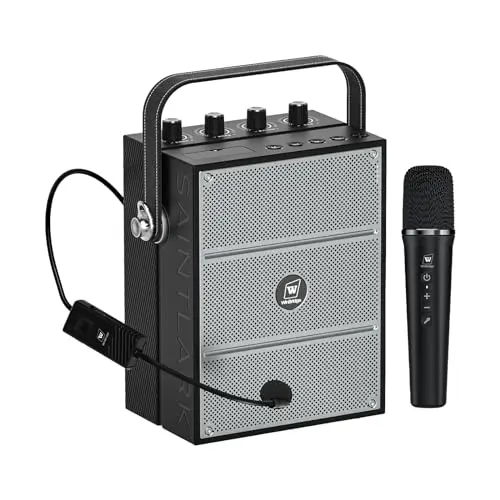 WinBridge S97 60W PA system with dual microphones and sound effects