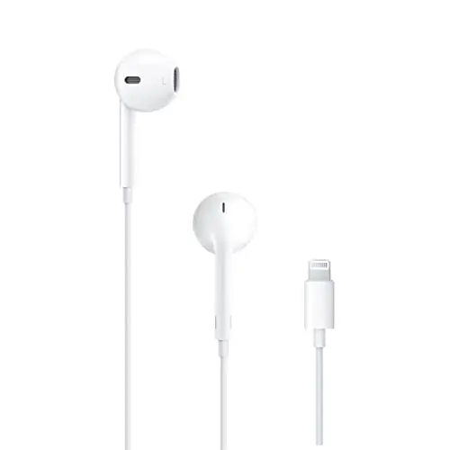 Apple EarPods with Lightning connector and built-in microphone
