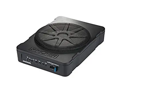 Kicker 51HS10 hideaway compact powered car subwoofer