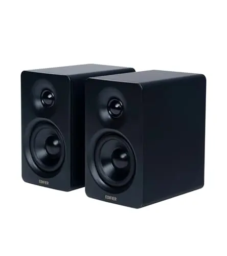 Edifier M60 multimedia speaker with aluminum stands