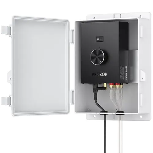 PROZOR Bluetooth amplifier with waterproof mounting box