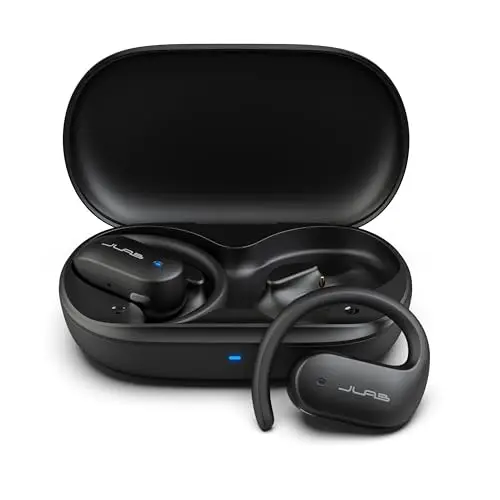 JLab JBuds Open Sport wireless earbuds with earhooks