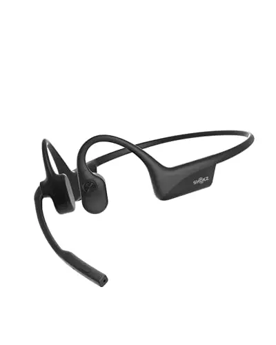 SHOKZ OpenComm2 bone conduction open-ear headphones for work calls