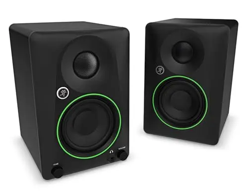 Mackie CR3.5 creative reference powered studio monitors for audio production