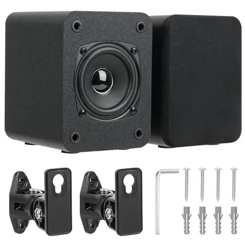 Saiyin wall mount passive speakers for surround sound