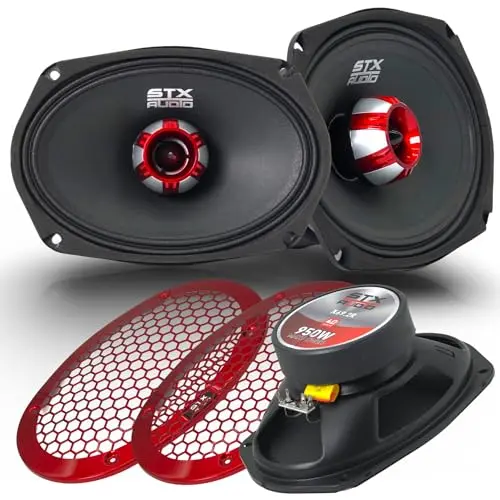 STX Audio X69.2R 6x9 midrange car speakers
