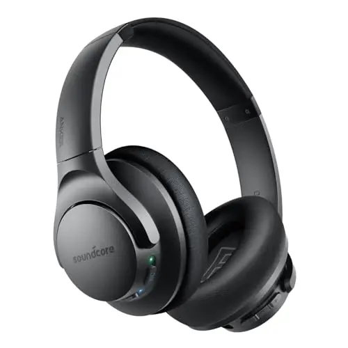 Soundcore Life Q20 wireless over-ear headphones in black