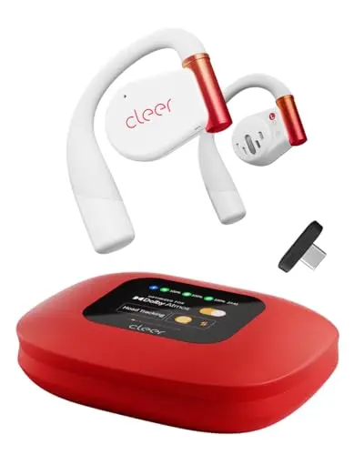 Cleer ARC 3 open ear gaming earbuds with USB-C dongle