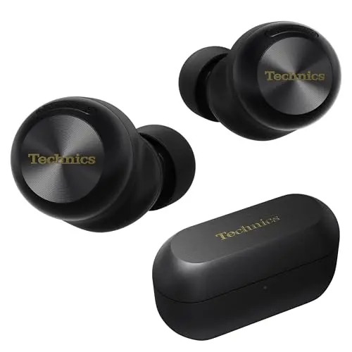 Technics EAH-AZ100-K wireless earbuds with spatial audio and head tracking