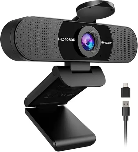 EMEET C960 1080P webcam for budget VTubing setups