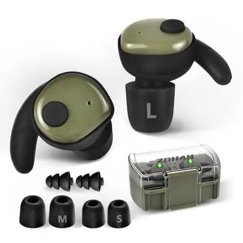 ZOHAN shooting earbuds in green