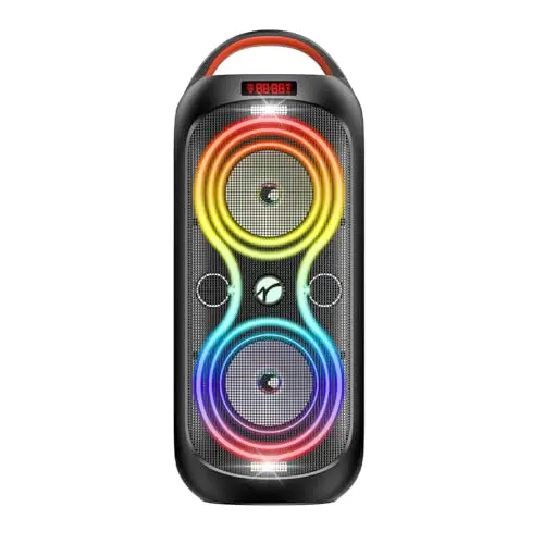 ABigDay party Bluetooth speaker with dynamic LED lights