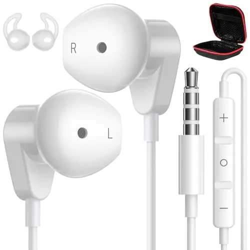 APETOO wired earbuds with wing-cover design
