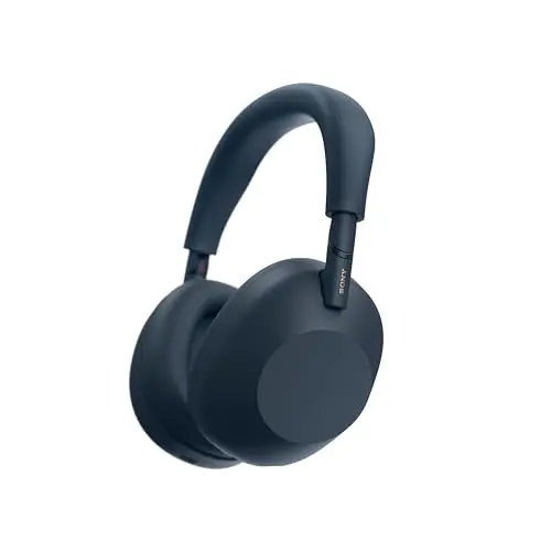 Sony WH-1000XM6 noise cancelling headphones in midnight blue