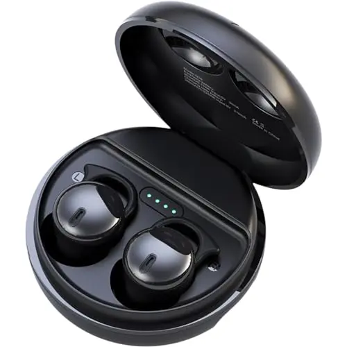 Hulaed invisible sleep earbuds with sleep mode for side sleepers