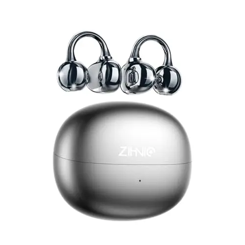 ZIHNIC S26 clip-on wireless earbuds in black